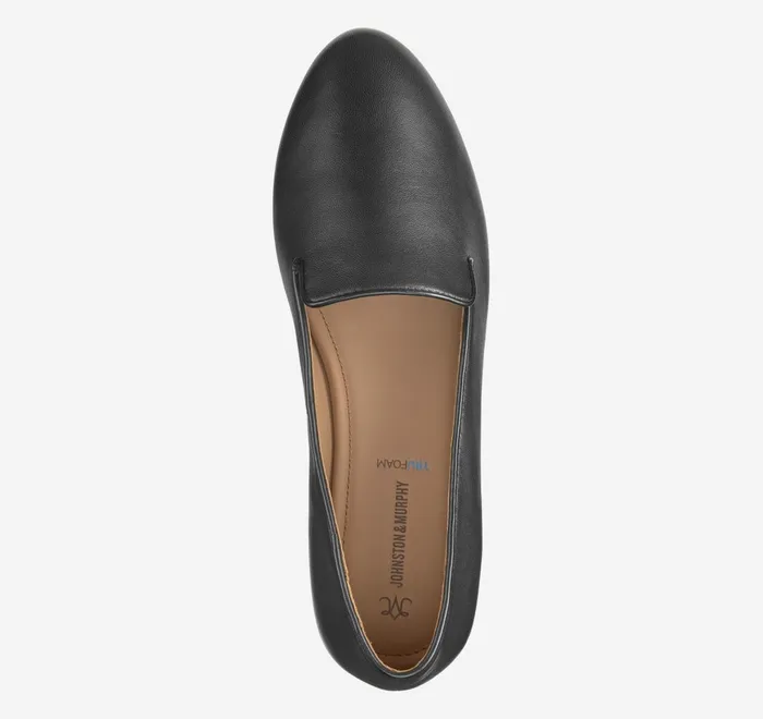 JohnstonandMurphy Mules and Loafers Delanie Loafer Black Glove Leather 8211 Women JohnstonandMurphy Mules and Loafers Delanie Loafer Black Glove Leather 8211 Women