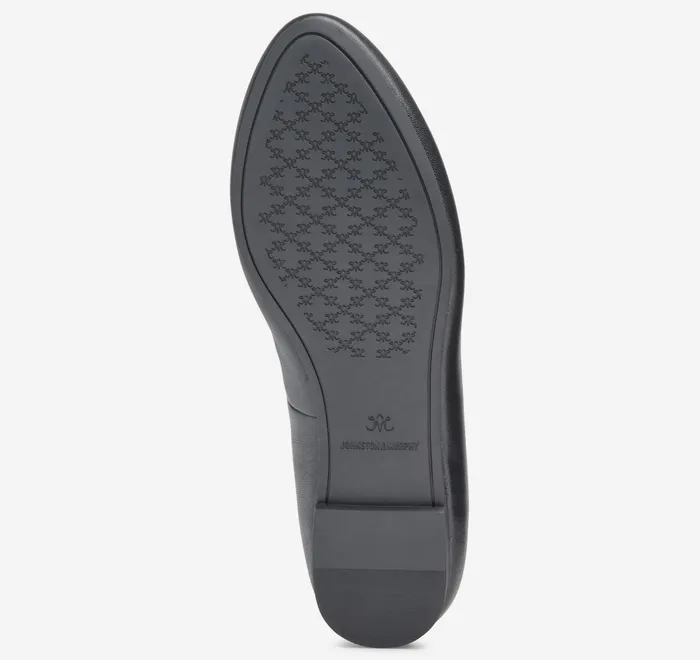 JohnstonandMurphy Mules and Loafers Delanie Loafer Black Glove Leather 8211 Women JohnstonandMurphy Mules and Loafers Delanie Loafer Black Glove Leather 8211 Women