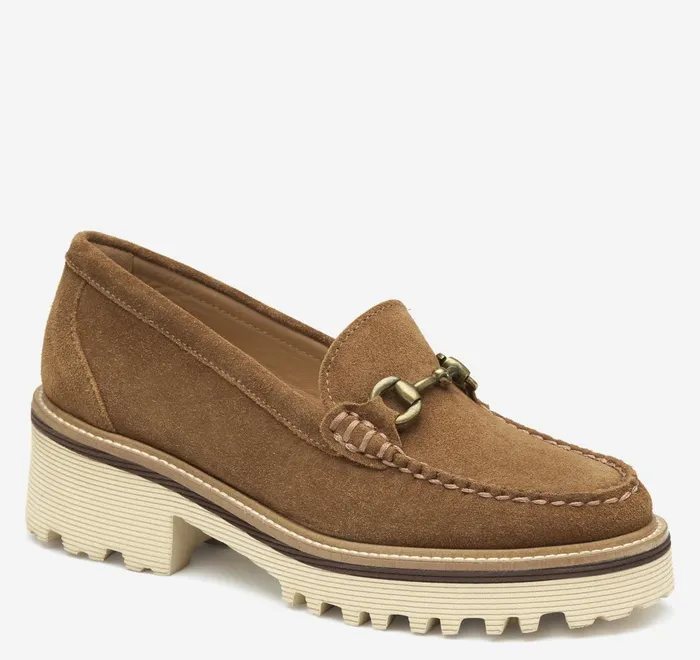 JohnstonandMurphy Mules and Loafers Emmalynn Bit Loafer Whiskey Suede 8211 Women JohnstonandMurphy Mules and Loafers Emmalynn Bit Loafer Whiskey Suede 8211 Women