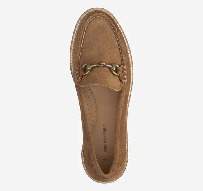 JohnstonandMurphy Mules and Loafers Emmalynn Bit Loafer Whiskey Suede 8211 Women JohnstonandMurphy Mules and Loafers Emmalynn Bit Loafer Whiskey Suede 8211 Women