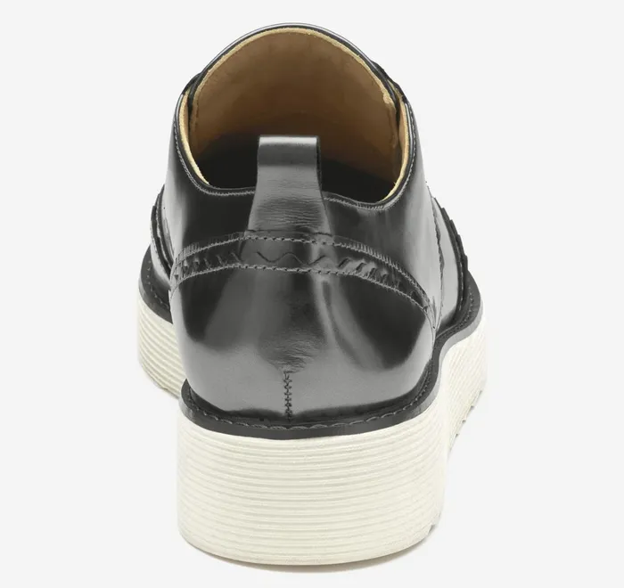 JohnstonandMurphy Mules and Loafers Mitzi Scalloped Wingtip Pewter Metallic Italian Sheepskin 8211 Women JohnstonandMurphy Mules and Loafers Mitzi Scalloped Wingtip Pewter Metallic Italian Sheepskin 8211 Women