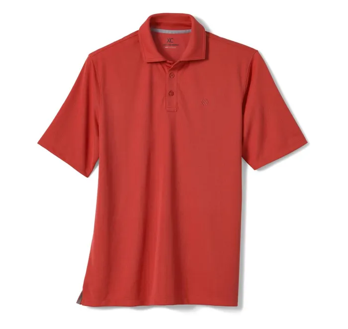 JohnstonandMurphy Polos and Tees Xc4 Performance Solid Polo Cool Degree Red 8211 Men JohnstonandMurphy Polos and Tees Xc4 Performance Solid Polo Cool Degree Red 8211 Men
