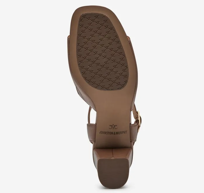 JohnstonandMurphy Sandals Evelyn AnkleStrap Sandal Cognac Glove Leather 8211 Women JohnstonandMurphy Sandals Evelyn AnkleStrap Sandal Cognac Glove Leather 8211 Women