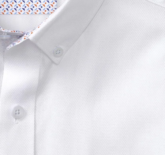 JohnstonandMurphy ShortSleeve Shirts Textured Cotton ShortSleeve Shirt White Solid 8211 Men JohnstonandMurphy ShortSleeve Shirts Textured Cotton ShortSleeve Shirt White Solid 8211 Men