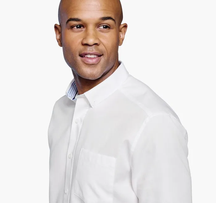 JohnstonandMurphy ShortSleeve Shirts Textured Cotton ShortSleeve Shirt White Solid 8211 Men JohnstonandMurphy ShortSleeve Shirts Textured Cotton ShortSleeve Shirt White Solid 8211 Men
