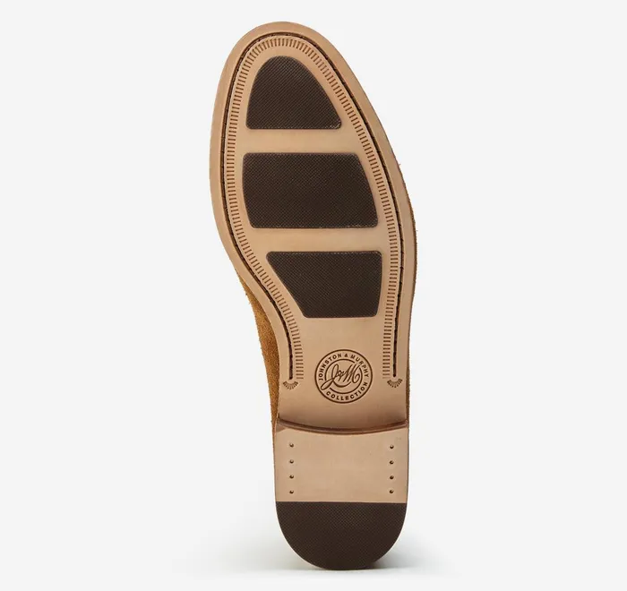 JohnstonandMurphy SlipOns and Loafers Baldwin Bit Loafer Cognac Sheepskin 8211 Men JohnstonandMurphy SlipOns and Loafers Baldwin Bit Loafer Cognac Sheepskin 8211 Men