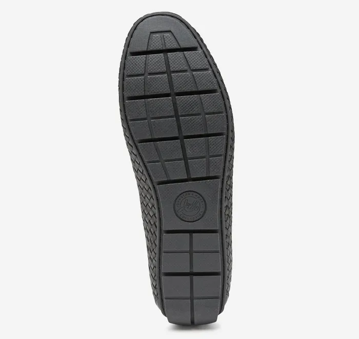 JohnstonandMurphy SlipOns and Loafers Baldwin Driver Woven SlipOn Loafer Black Sheepskin 8211 Men JohnstonandMurphy SlipOns and Loafers Baldwin Driver Woven SlipOn Loafer Black Sheepskin 8211 Men