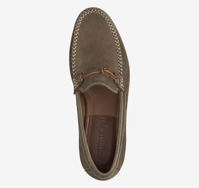 JohnstonandMurphy SlipOns and Loafers Baldwin Leather Bit Loafer Brown American Full Grain 8211 Men JohnstonandMurphy SlipOns and Loafers Baldwin Leather Bit Loafer Brown American Full Grain 8211 Men