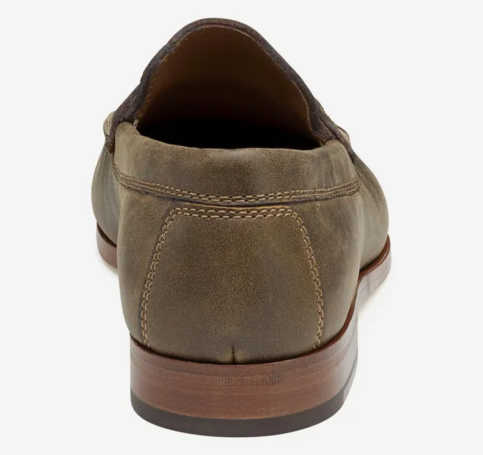 JohnstonandMurphy SlipOns and Loafers Baldwin Leather Bit Loafer Brown American Full Grain 8211 Men JohnstonandMurphy SlipOns and Loafers Baldwin Leather Bit Loafer Brown American Full Grain 8211 Men