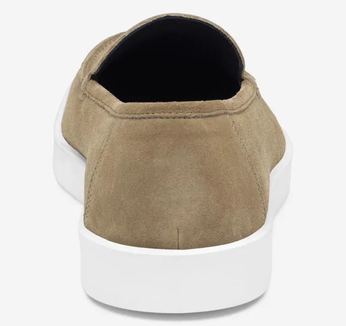 JohnstonandMurphy SlipOns and Loafers Bolivar Venetian Loafer Taupe Italian Suede 8211 Men JohnstonandMurphy SlipOns and Loafers Bolivar Venetian Loafer Taupe Italian Suede 8211 Men