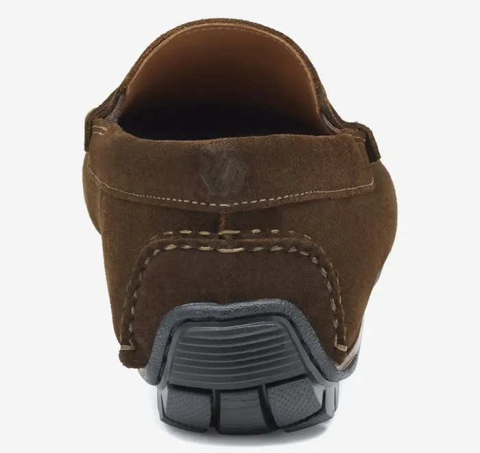 JohnstonandMurphy SlipOns and Loafers Cort 20 Penny Dark Brown Waxed English Suede 8211 Men JohnstonandMurphy SlipOns and Loafers Cort 20 Penny Dark Brown Waxed English Suede 8211 Men