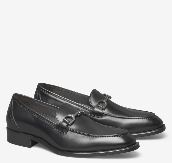 JohnstonandMurphy SlipOns and Loafers Ellsworth Bit Loafer Black Italian Calfskin 8211 Men JohnstonandMurphy SlipOns and Loafers Ellsworth Bit Loafer Black Italian Calfskin 8211 Men