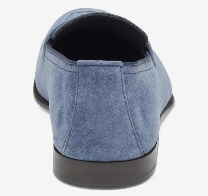 JohnstonandMurphy SlipOns and Loafers Taylor Penny Loafer Denim Italian Suede 8211 Men JohnstonandMurphy SlipOns and Loafers Taylor Penny Loafer Denim Italian Suede 8211 Men