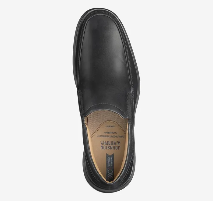 JohnstonandMurphy SlipOns and Loafers Xc4 Stanton 20 Moc Venetian Loafer Black Full Grain 8211 Men JohnstonandMurphy SlipOns and Loafers Xc4 Stanton 20 Moc Venetian Loafer Black Full Grain 8211 Men
