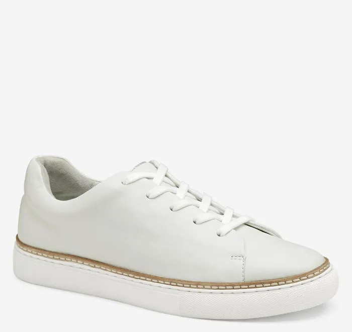 JohnstonandMurphy Sneakers Callie LaceToToe White Glove Leather 8211 Women