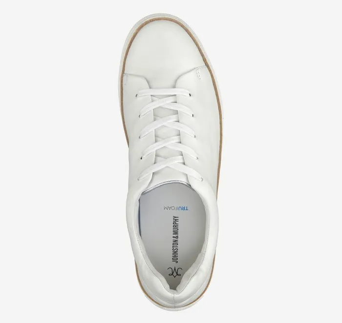 JohnstonandMurphy Sneakers Callie LaceToToe White Glove Leather 8211 Women JohnstonandMurphy Sneakers Callie LaceToToe White Glove Leather 8211 Women