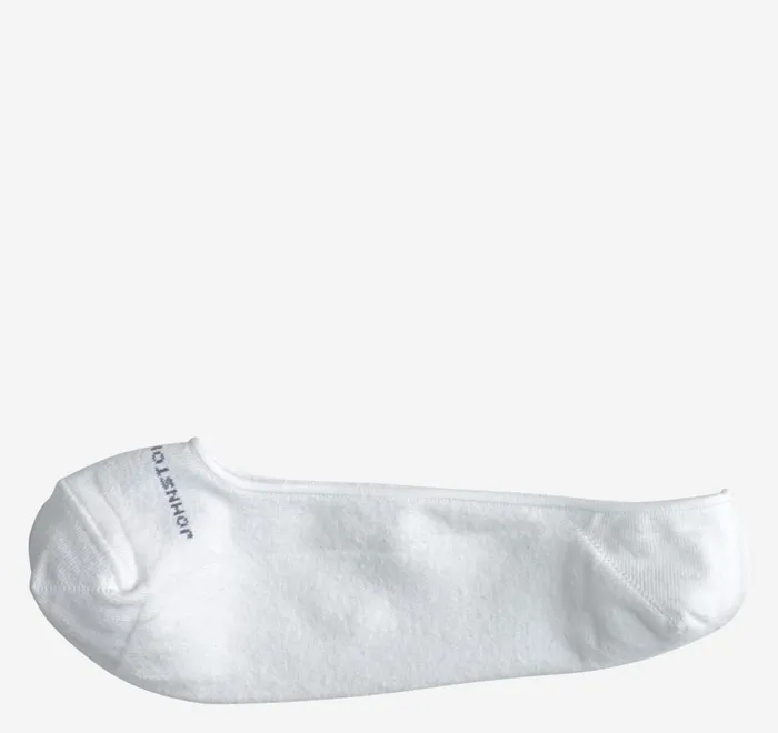 JohnstonandMurphy Socks Low Cut Liner Socks White 8211 Men