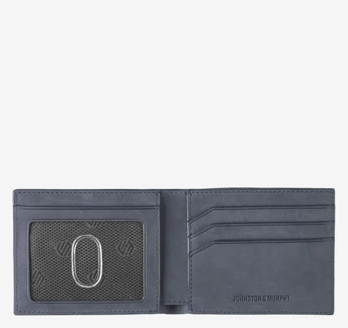 JohnstonandMurphy Wallets Jackson Scored OilTanned Bill Navy Oiled 8211 Men JohnstonandMurphy Wallets Jackson Scored OilTanned Bill Navy Oiled 8211 Men