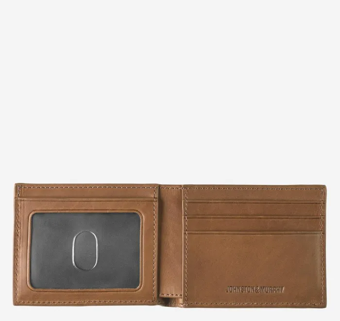 JohnstonandMurphy Wallets Rhodes Billfold Wallet Browntan Antique Cotton 8211 Men JohnstonandMurphy Wallets Rhodes Billfold Wallet Browntan Antique Cotton 8211 Men