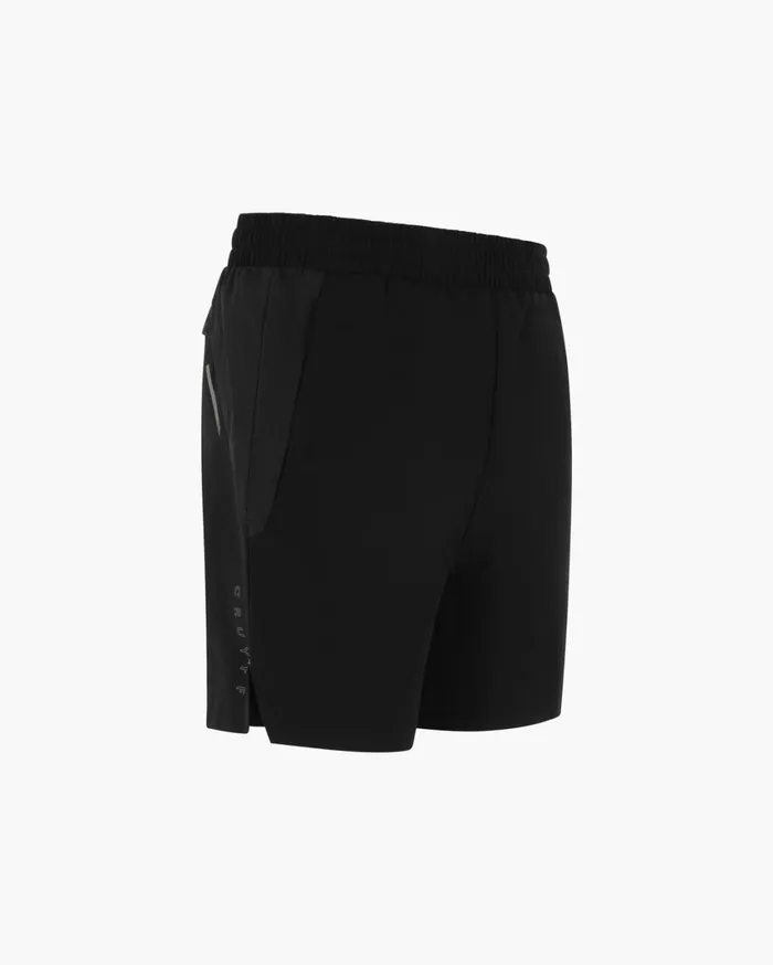 Junior Cruyff Bottoms Flame Shorts Black Junior Cruyff Bottoms Flame Shorts Black