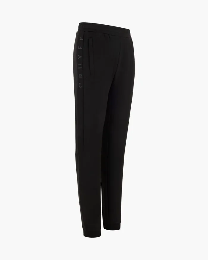 Junior Cruyff Bottoms Ignite Tape Trousers Black Junior Cruyff Bottoms Ignite Tape Trousers Black