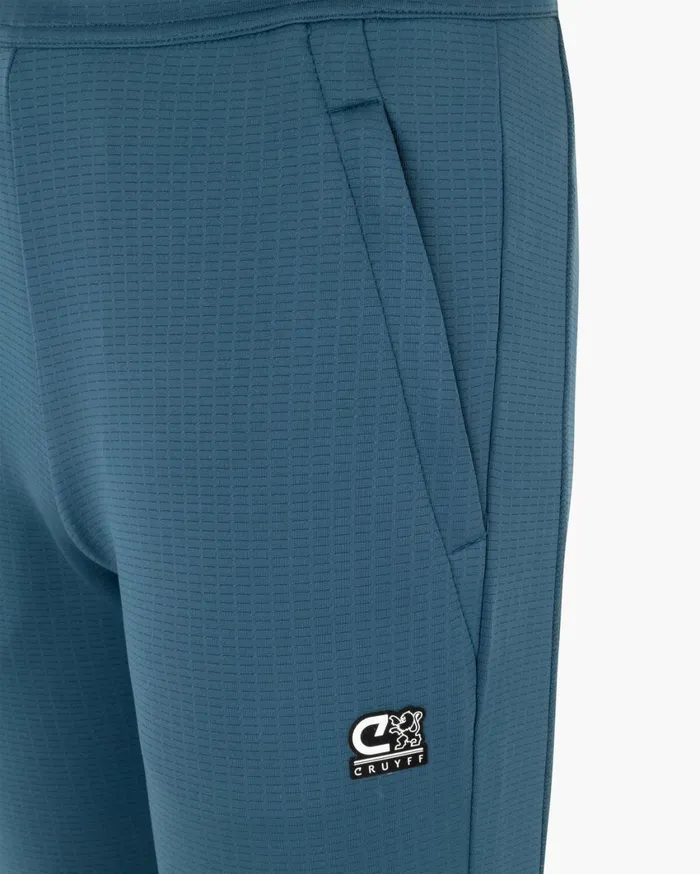 Junior Cruyff Bottoms Vital Trousers Teal Junior Cruyff Bottoms Vital Trousers Teal