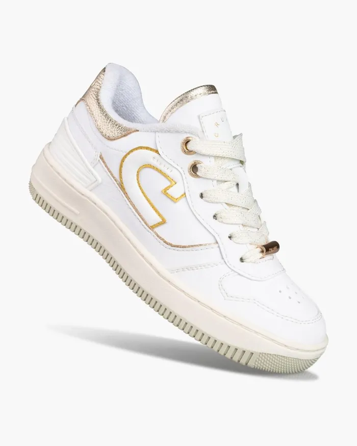 Junior Cruyff Sneakers Campo Low Whitegold Junior Cruyff Sneakers Campo Low Whitegold