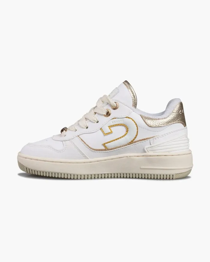 Junior Cruyff Sneakers Campo Low Whitegold Junior Cruyff Sneakers Campo Low Whitegold