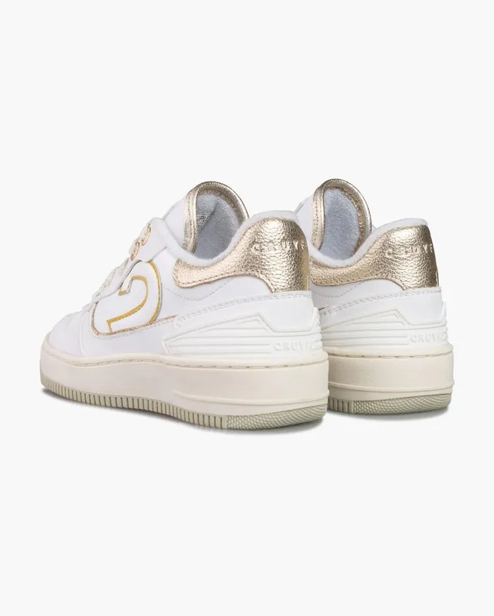 Junior Cruyff Sneakers Campo Low Whitegold Junior Cruyff Sneakers Campo Low Whitegold