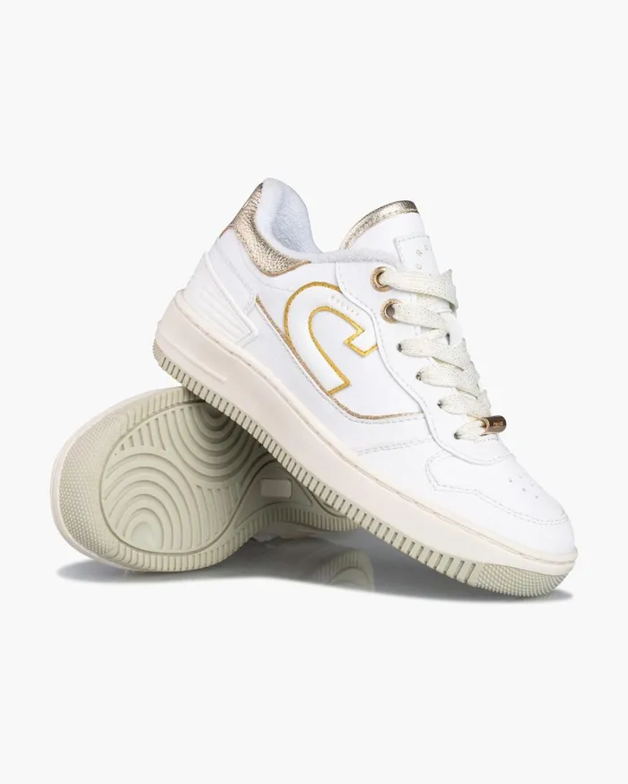 Junior Cruyff Sneakers Campo Low Whitegold Junior Cruyff Sneakers Campo Low Whitegold