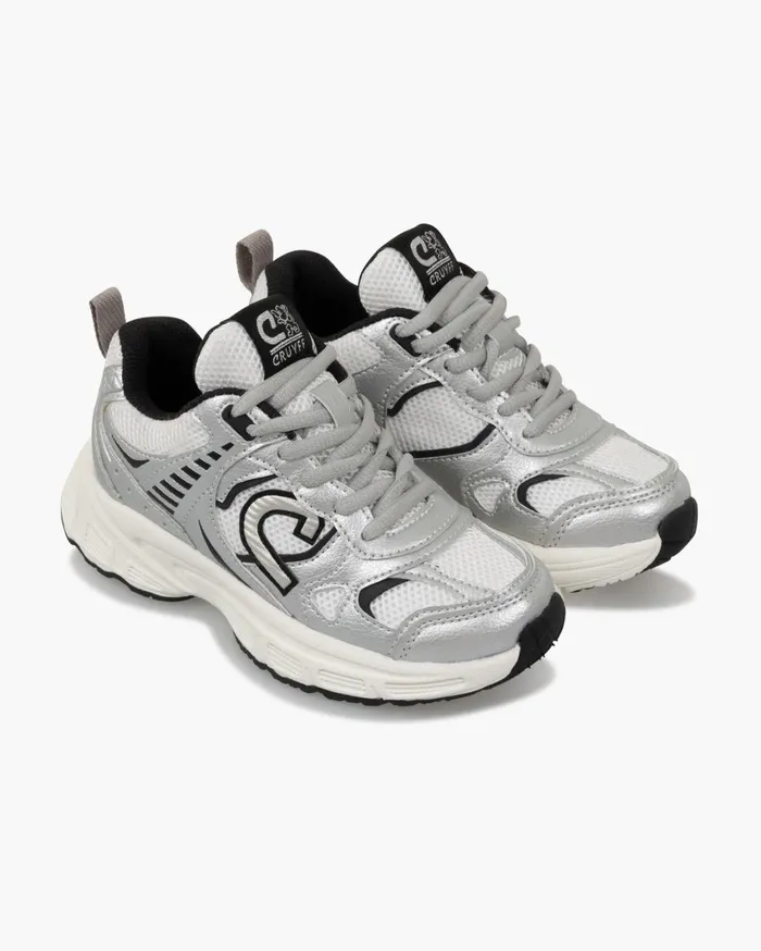 Junior Cruyff Sneakers Marti Greysilver Junior Cruyff Sneakers Marti Greysilver
