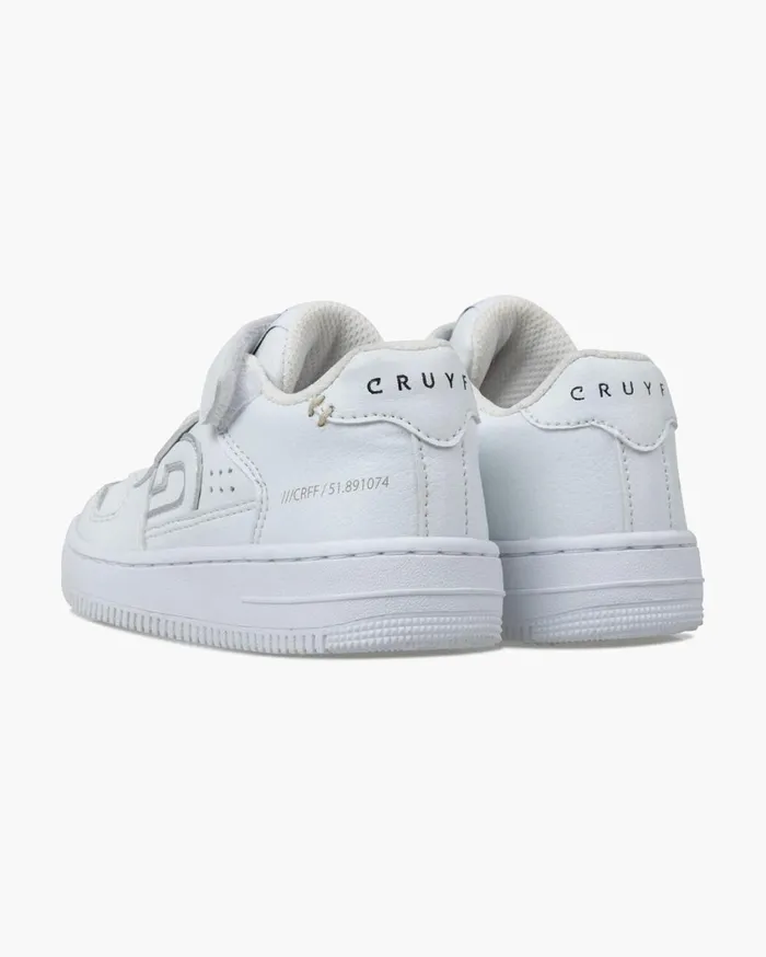 Junior Cruyff Sneakers Royal C Velcro White Junior Cruyff Sneakers Royal C Velcro White