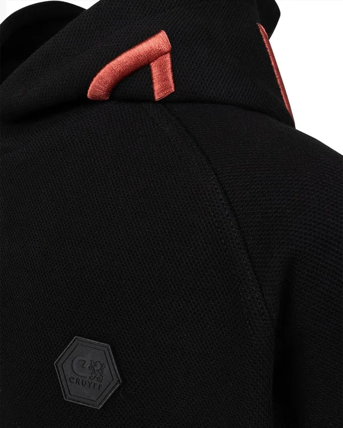 Junior Cruyff Sweats and Hoodies Structure Hoodie Black Junior Cruyff Sweats and Hoodies Structure Hoodie Black