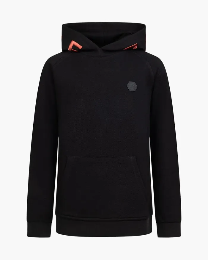 Junior Cruyff Sweats and Hoodies Structure Hoodie Black Junior Cruyff Sweats and Hoodies Structure Hoodie Black
