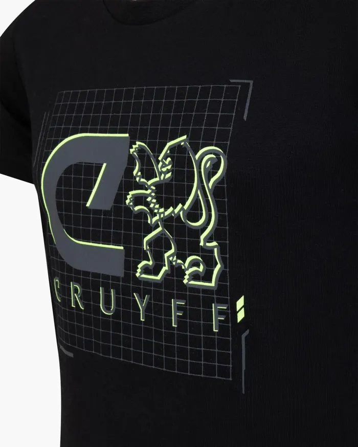 Junior Cruyff Tshirts Perform SS Top Black Junior Cruyff Tshirts Perform SS Top Black