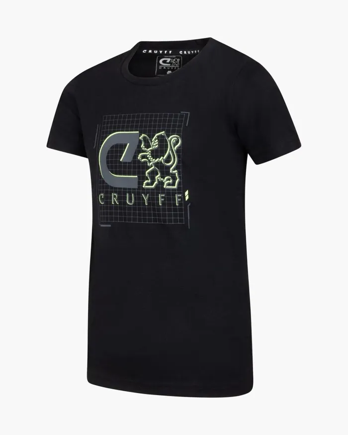 Junior Cruyff Tshirts Perform SS Top Black Junior Cruyff Tshirts Perform SS Top Black