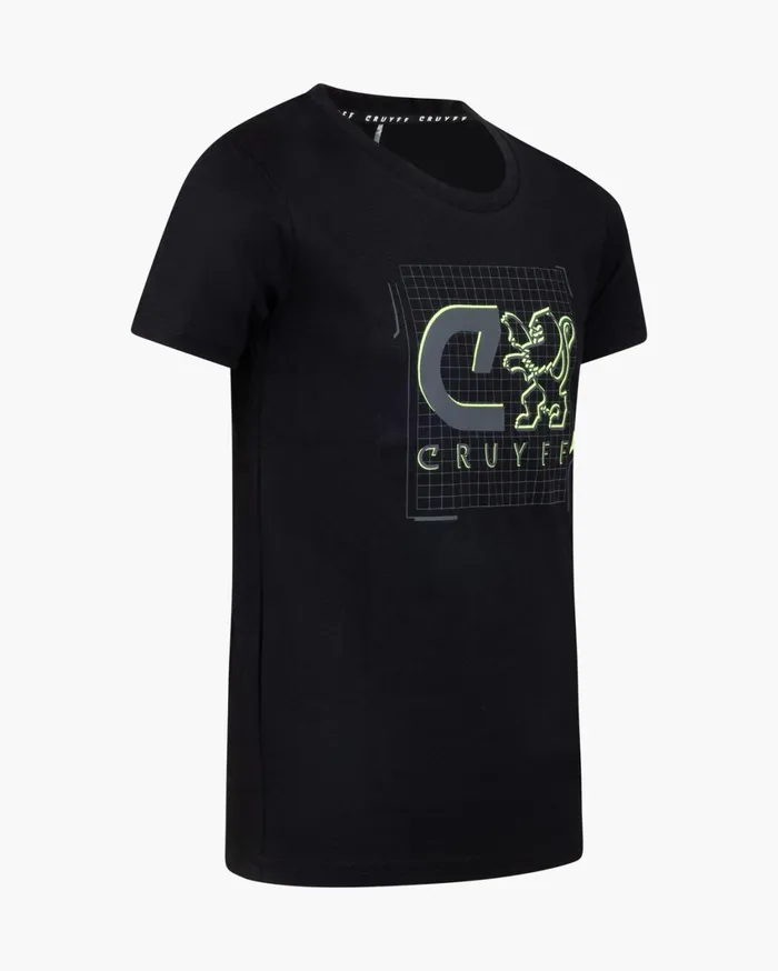 Junior Cruyff Tshirts Perform SS Top Black Junior Cruyff Tshirts Perform SS Top Black