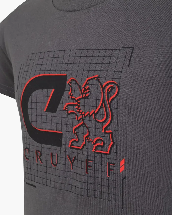 Junior Cruyff Tshirts Perform SS Top Light Grey Junior Cruyff Tshirts Perform SS Top Light Grey
