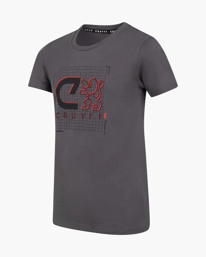 Junior Cruyff Tshirts Perform SS Top Light Grey Junior Cruyff Tshirts Perform SS Top Light Grey