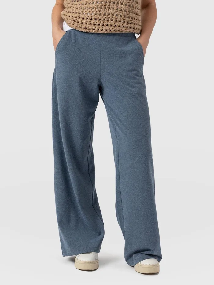 Keller Wide Leg Pant 8211 Blue Blue Women Saint And Sofia Pants