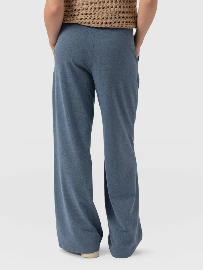 Keller Wide Leg Pant 8211 Blue Blue Women Saint And Sofia Pants