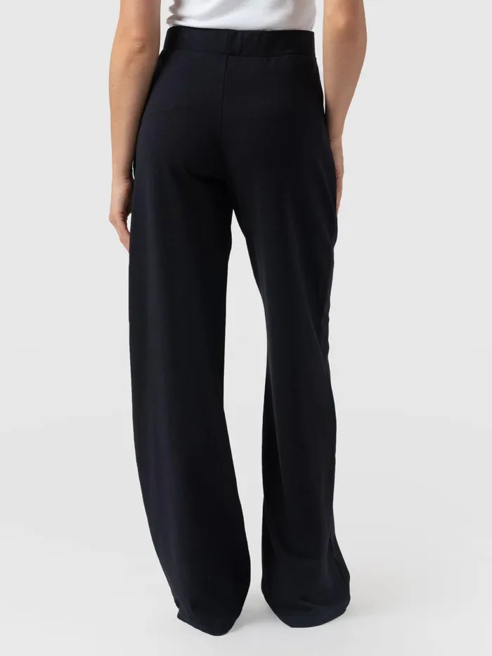 Keller Wide Leg Pant 8211 Navy Navy Women Saint And Sofia Pants