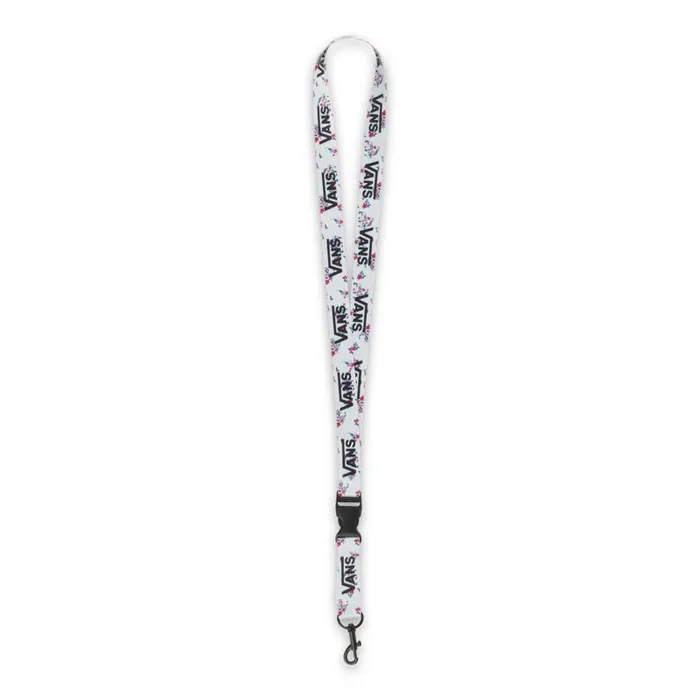 Keychains Women Vans Lanyard Beauty Floral Marshmallow