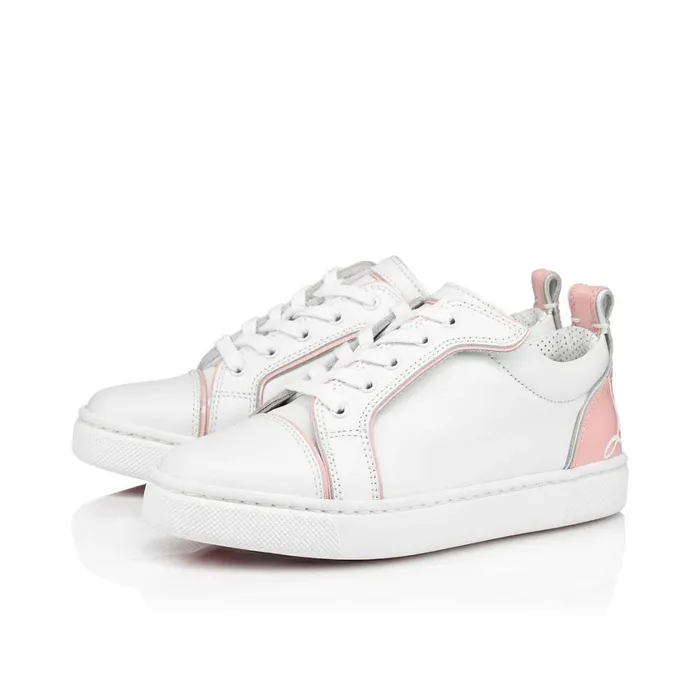 Kids Funnyto Lowtop Sneakers 8211 Calf Leather 8211 Rosy Pink Christian Louboutin Sneakers Kids Funnyto Lowtop Sneakers 8211 Calf Leather 8211 Rosy Pink Christian Louboutin Sneakers