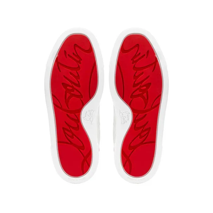 Kids Funnyto Lowtop Sneakers 8211 Calf Leather 8211 Rosy Pink Christian Louboutin Sneakers