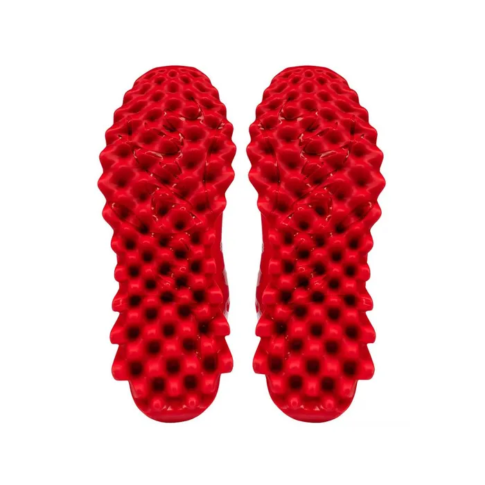 Kids Mini Sharky Sock Sneakers 8211 Mesh 8211 Loubi Red Christian Louboutin Sneakers