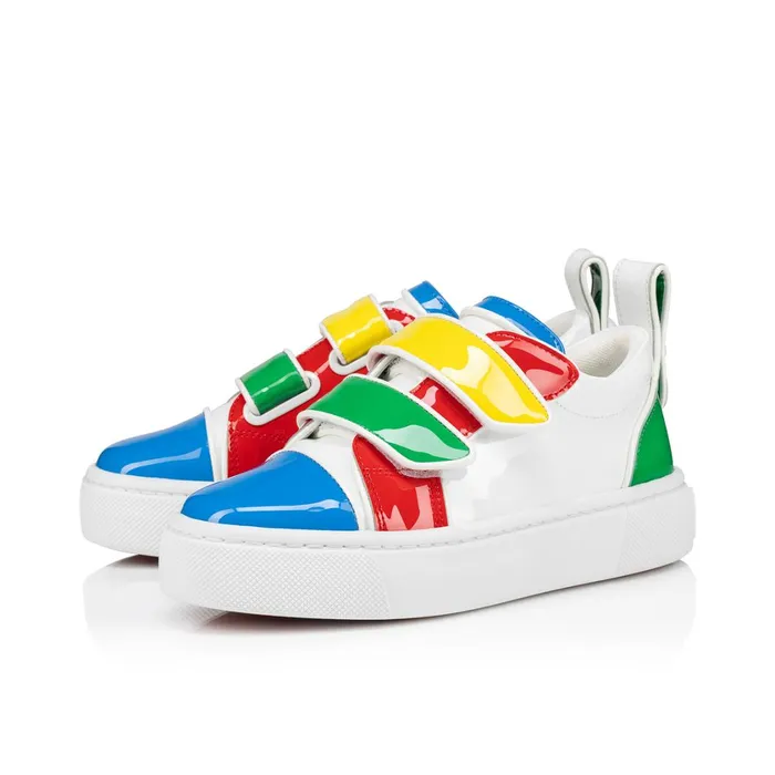 Kids Toyototoy Sneakers 8211 Patent Calf Leather 8211 Multicolor Multicolor Christian Louboutin Sneakers Kids Toyototoy Sneakers 8211 Patent Calf Leather 8211 Multicolor Multicolor Christian Louboutin Sneakers