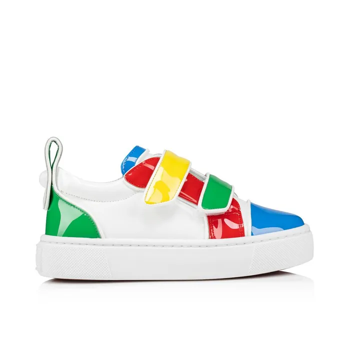 Kids Toyototoy Sneakers 8211 Patent Calf Leather 8211 Multicolor Multicolor Christian Louboutin Sneakers