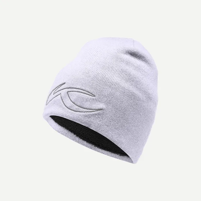 KJUS Accessories Unisex Side Logo Beanie White 8211 MenWomen