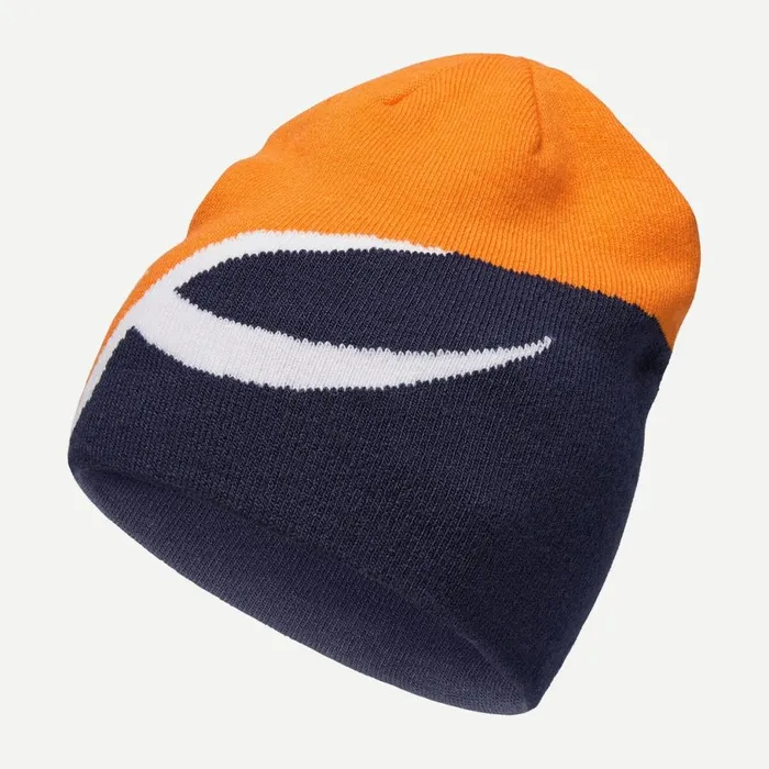 KJUS Accessories Unisex Uprising Beanie Blackkjus Orange 8211 MenWomen